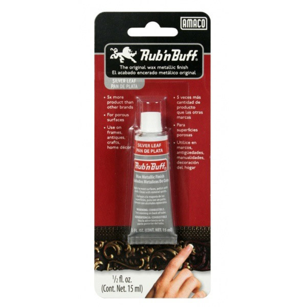 Rub N' Buff 1/2 Oz Silver Leaf