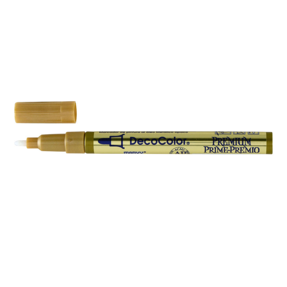 DecoColor Premium Fine Tip Marker Gold