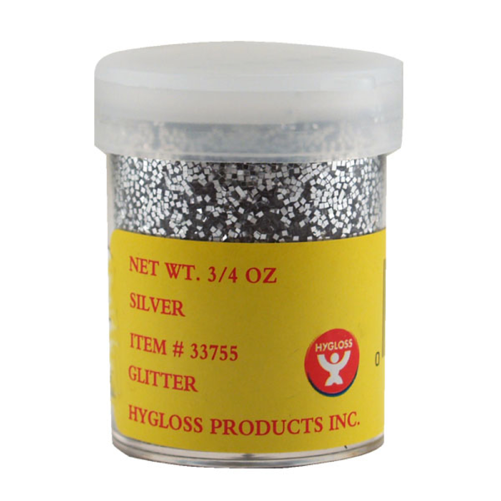 Glitter 3/4 Oz Silver