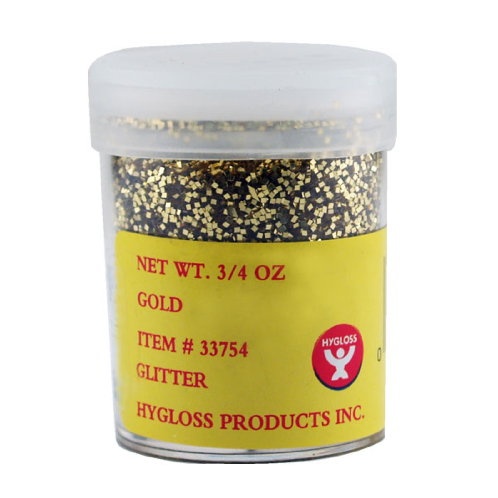 Glitter 3/4 Oz Gold