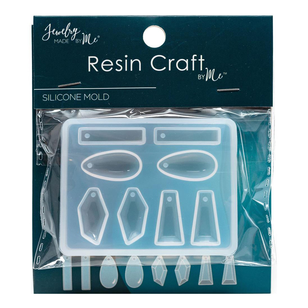 Resin Craft Mold: 8 Cavities for Jewelry