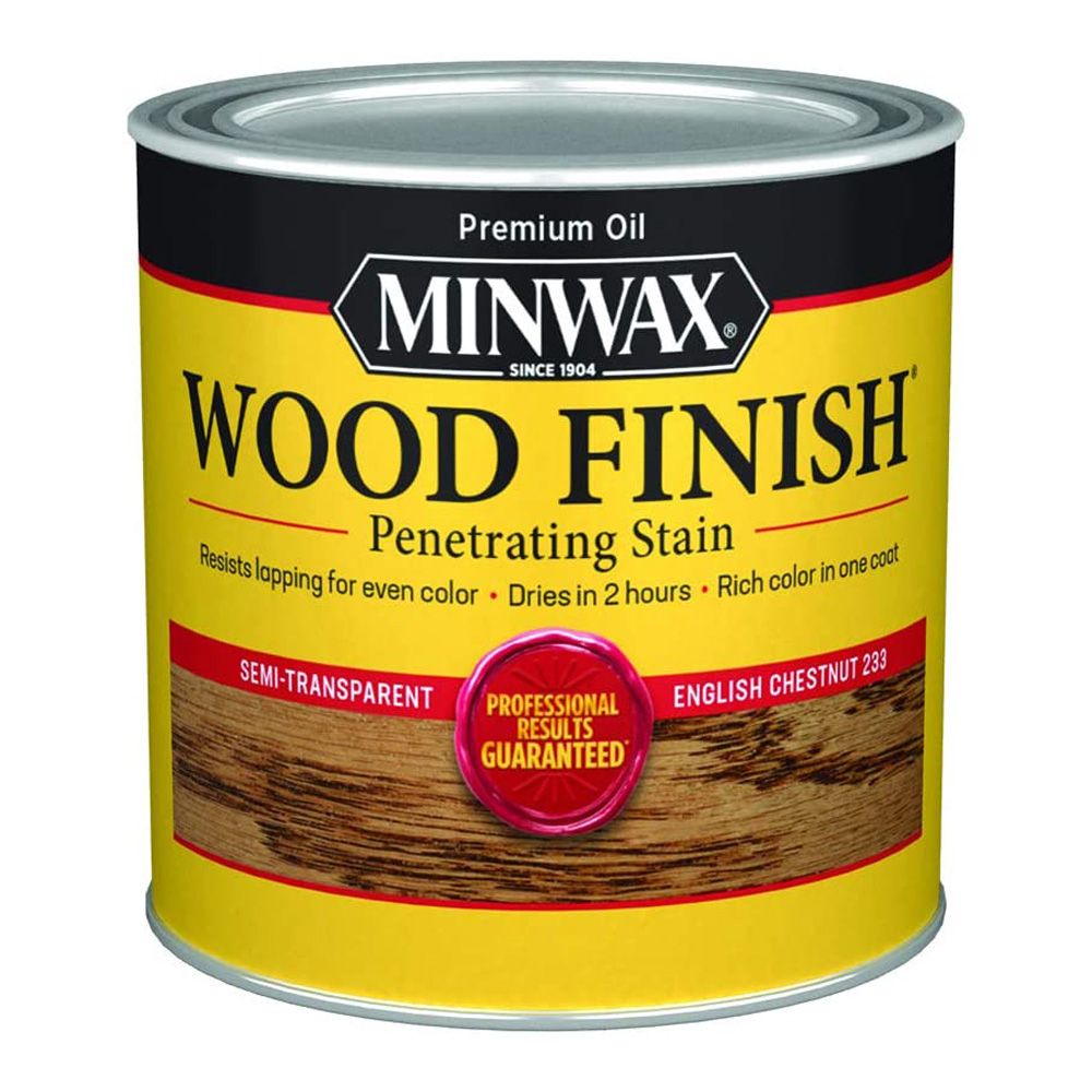 Minwax Wood Finish Stain 8oz English Chestnut