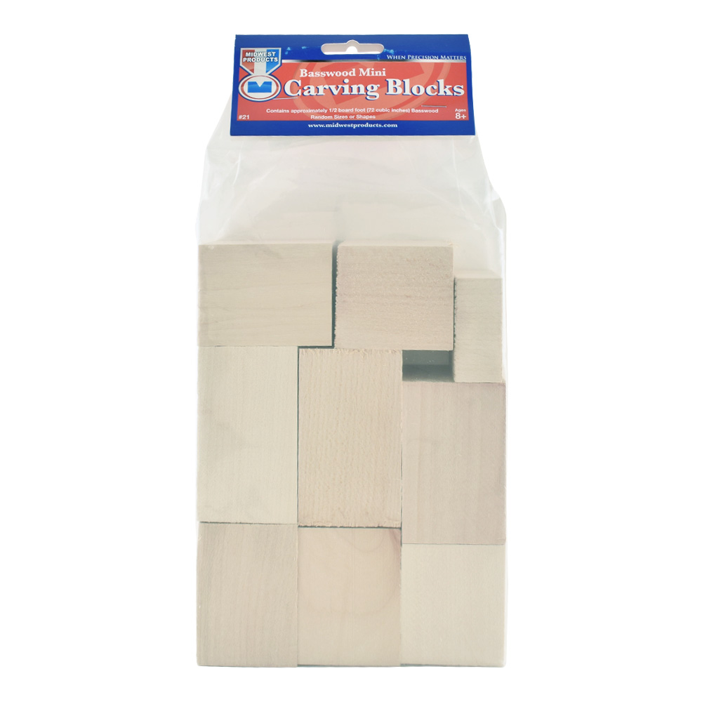 Midwest Mini Carving Wood Blocks Set