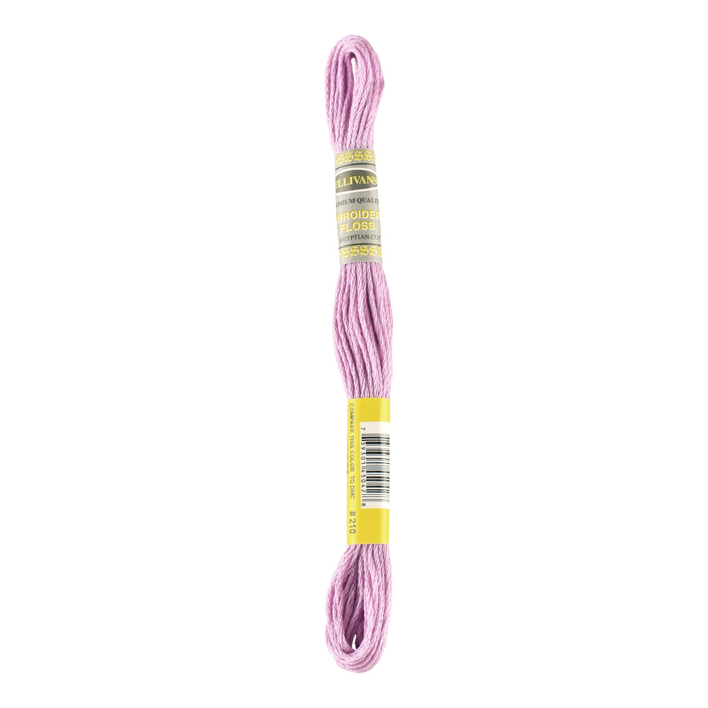 Six Strand Embroidery Floss Medium Lavender