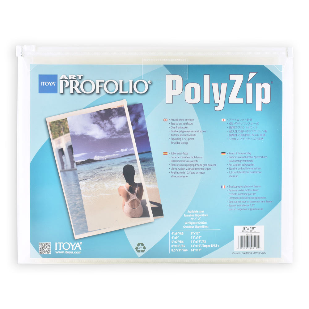 Itoya Polyzip Art & Photo Envelope 4X6