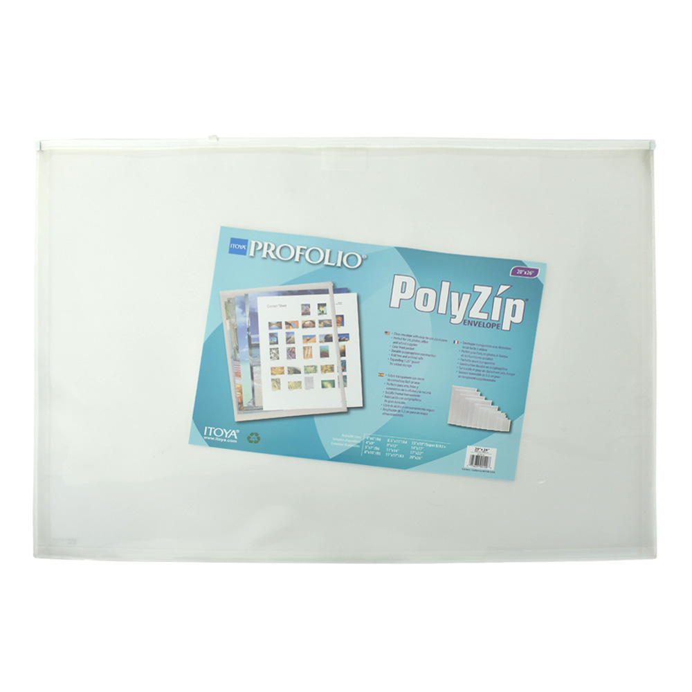 Itoya Polyzip Art & Photo Envelope 20 X 26