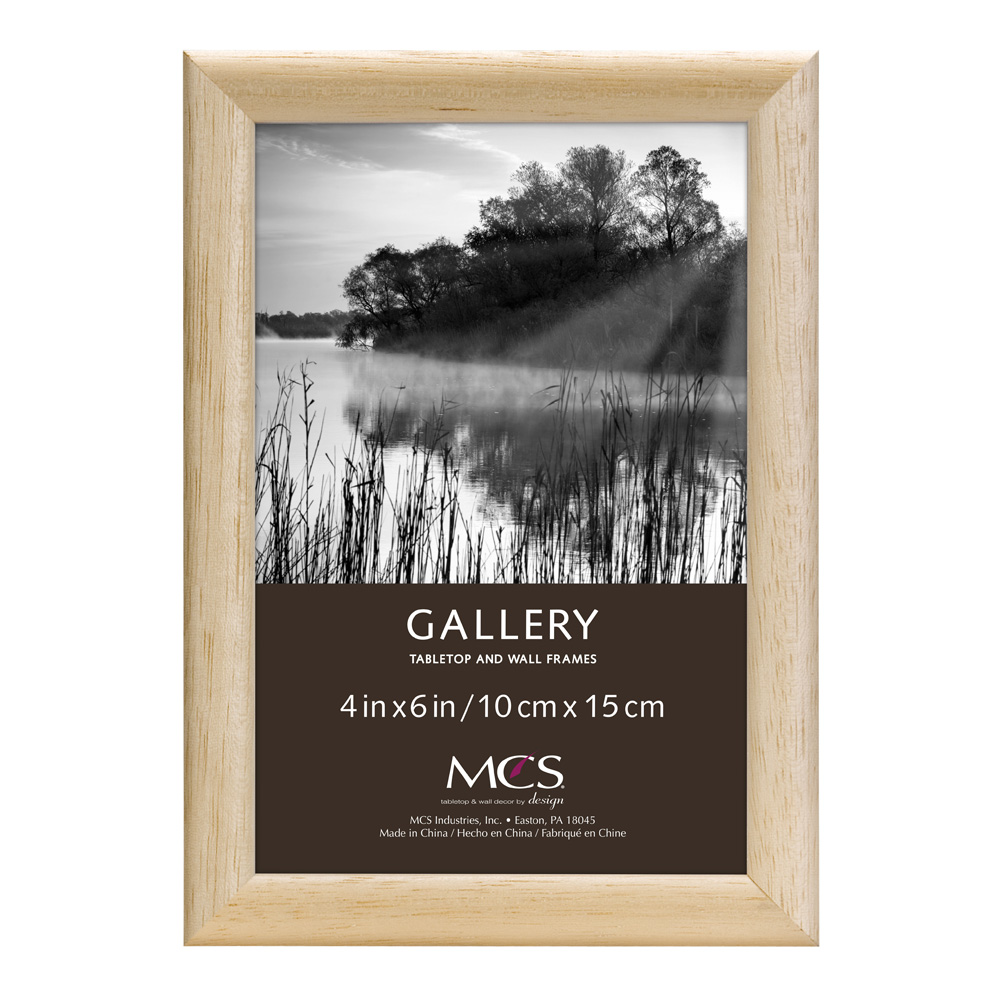 MCS Bullnose Wood Frame Natural 4X6