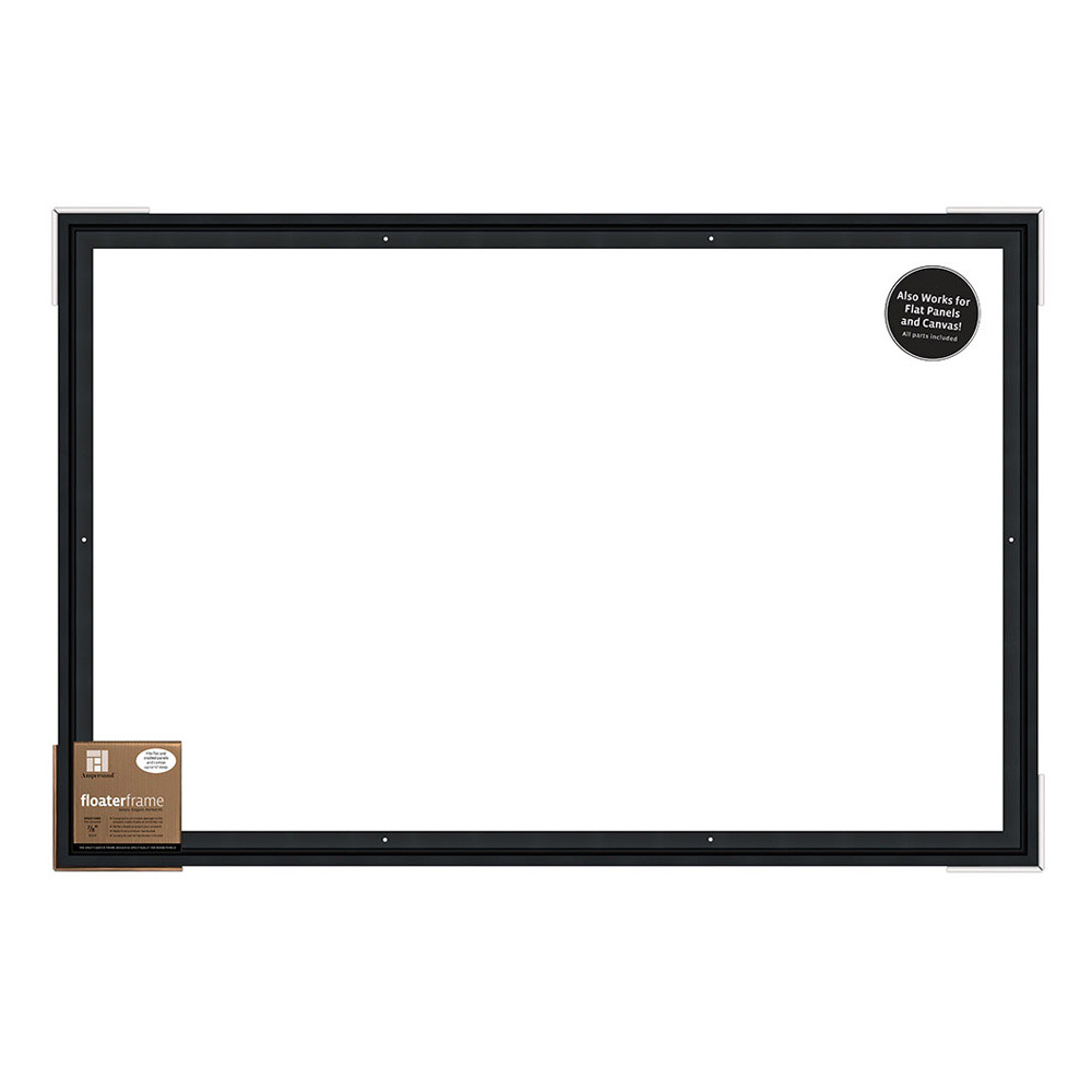 Ampersand Float Frame 7/8In Bold 24X36 Black