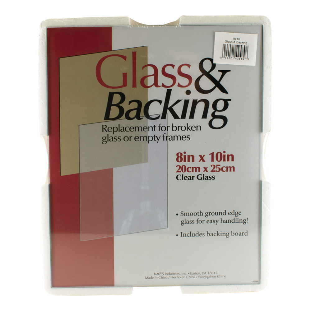 MCS Glass and Backing Kit 8X10