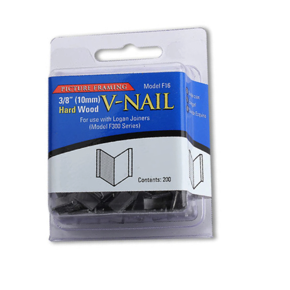 Logan Hardware V-Nails 3/8 Inch Hard Pkg 200