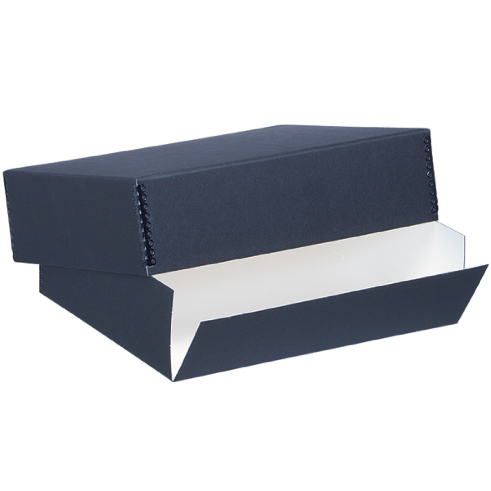 Lineco Museum Storage Box Blk 14.5X18.5X3 In