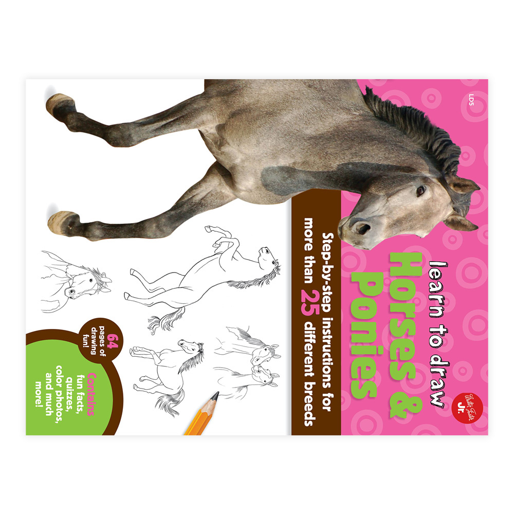 Learn to Draw: Horses & Ponies