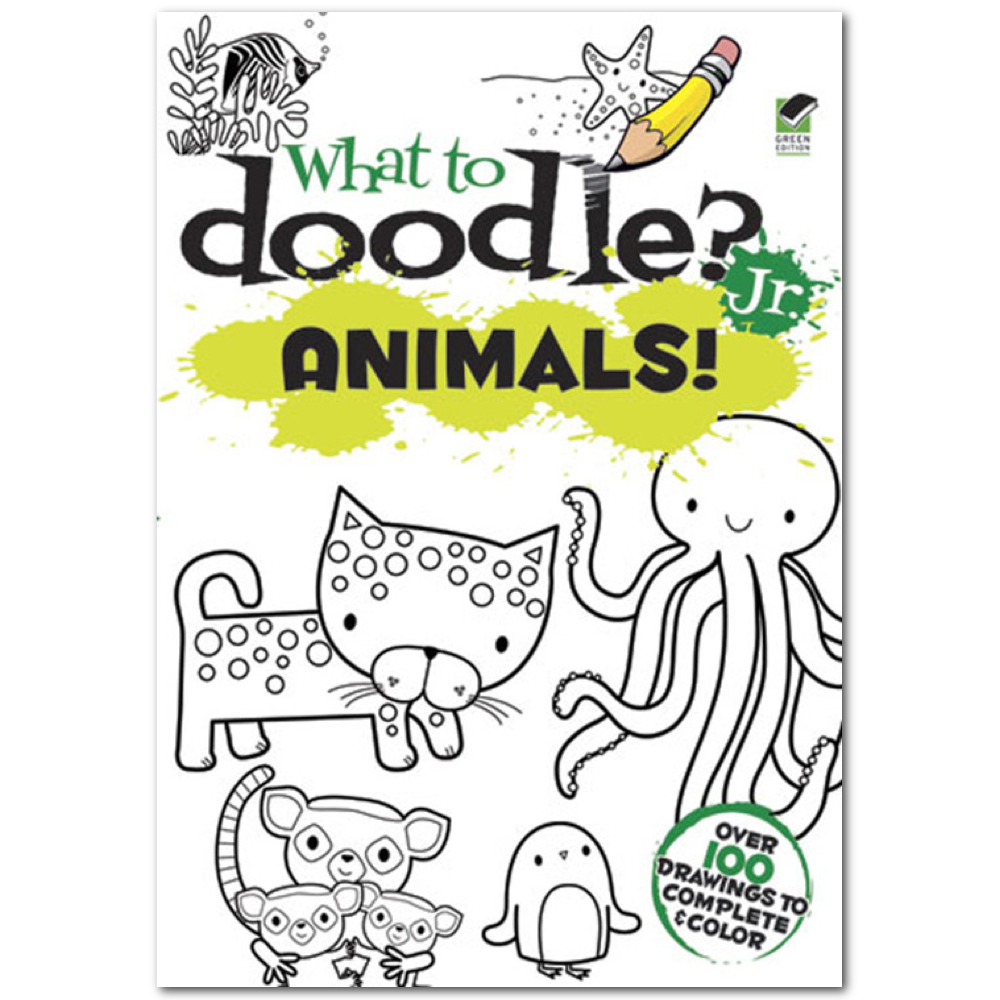 Dover What To Doodle? Jr. Animals!