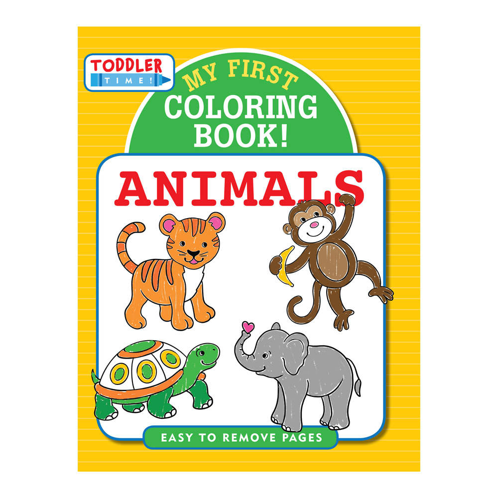 My First Coloring Book! Animals