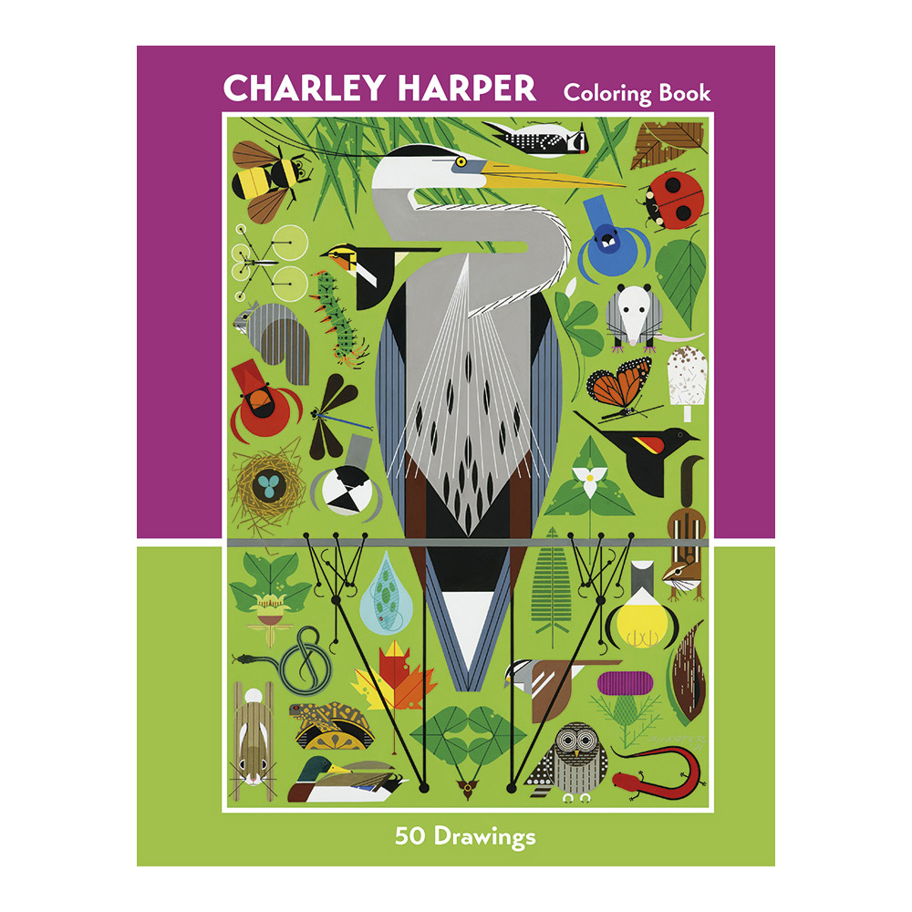 Charley Harper 50 Drawings Coloring Book