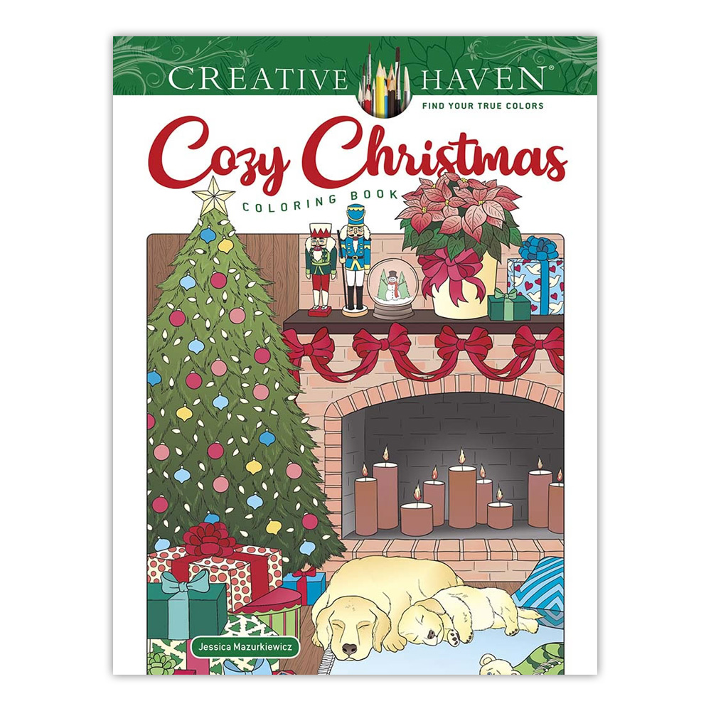 Creative Haven Coloring Bk Cozy Christmas