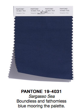 Pantone 19-4031 TCX Sargasso Sea