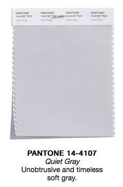 Pantone 14-4107 TCX Quiet Gray