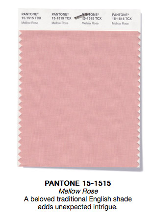 Pantone 15-1515 TCX Mellow Rose