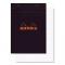 Rhodia Classic Black Notepad 3.38X4.75 Lined
