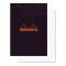 Rhodia Classic Black Notepad 6X8.25 Lined