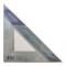 Westcott Pro Triangle 12-inch 45/45/90 Smoke