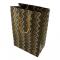Shizen Medium Gift Bag 307 Black/Gold ZigZag