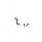Canvas Offset Clips 3/4-inch 2-hole Pk/100