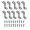 Canvas Offset Clips 1 inch 2-hole 10/Pkg