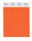 Pantone Cotton Swatch 16-1364 Vibrant Orange