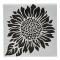 Stencil 6in x 6in Joyful Sunflower