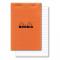 Rhodia Classic Orange Notepad 4.3X6.7 Lined