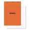 Rhodia Classic Orange Notepad 8.5X11.75 Lined