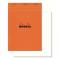 Rhodia Classic Orange Notepad 8.25X11.27 Blnk