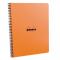 Rhodia Meeting Notebook 6.5X8.25 Orange