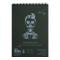 SMLT Authentic Spiral Sketch Pad Black A4
