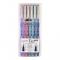 LePen Flex Set of 6 Jewel Color Pens