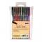 LePen Set of 10 Dark Color Pens