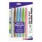 Pentel Sign Pen Brush Tip 6/pk Pastels Set B