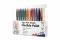 Pentel Sign Pen Brush Tip 12-Pack Assorted Co