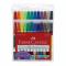 Faber-Castell 12 Duotip Washable Markers