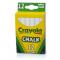 Crayola 51-0320 12 White Chalk