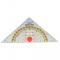 Kum Clear Acrylic 22 Cm Compass Triangle