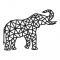 Eco Wood Art Home Decor Puzzle Elephant