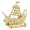 3D Wooden Puzzle: Swing Boat