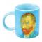 Pixel Art Mug: van Gogh Self-Portrait