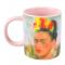 Pixel Art Mug: Frida Kahlo Self-Portrait