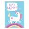 Great Arrow Birthday Card: Awesome Unicorn