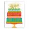 Great Arrow Birthday Card: Confetti Cake