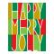 Great Arrow Box of 8 Cards: Happy Merry Jolly